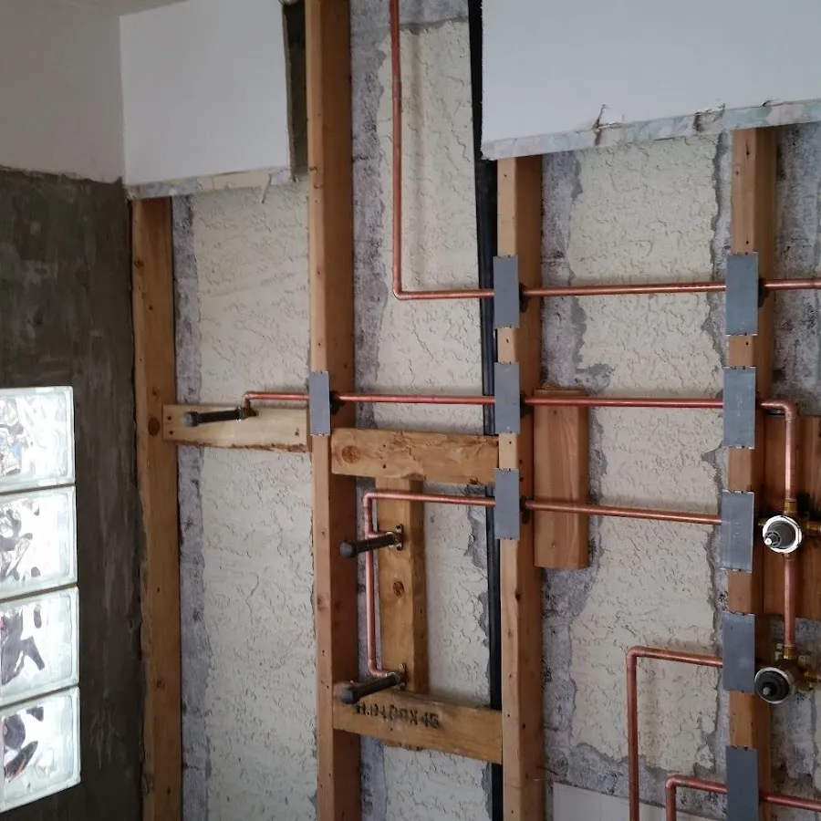 Copper pipe installation for Repiping in Finley
